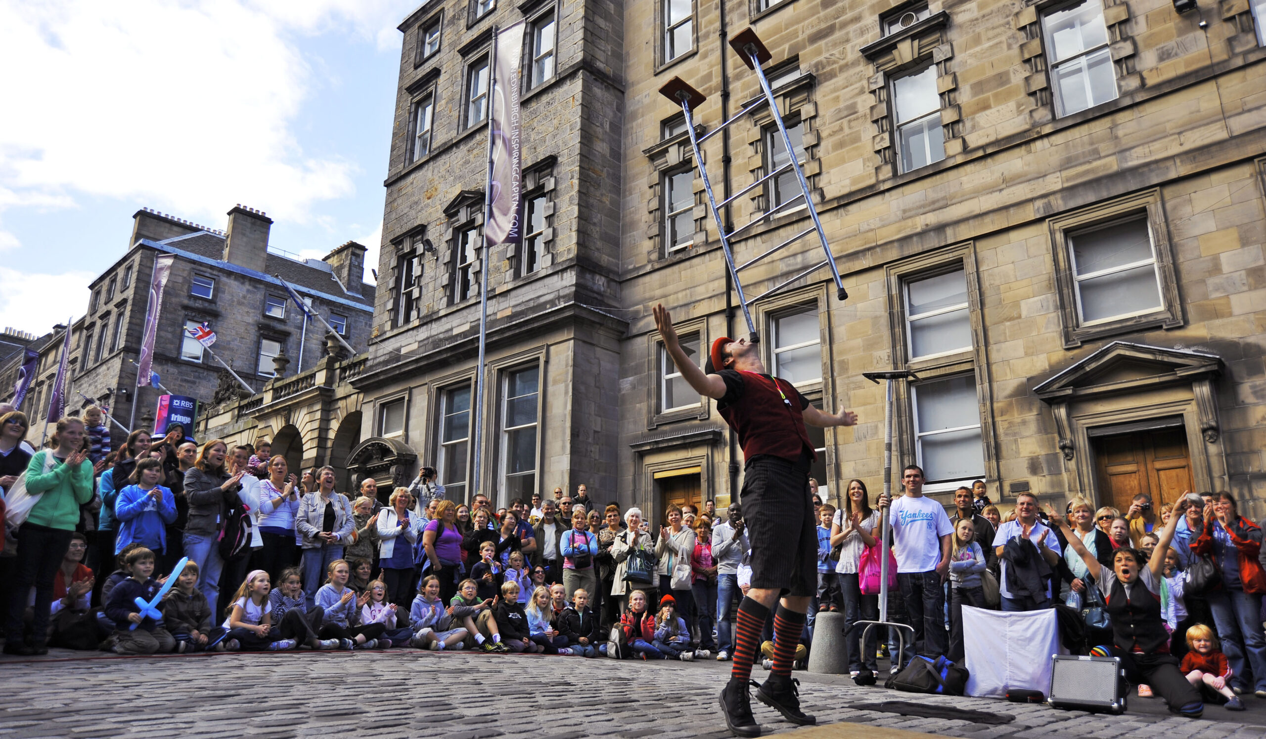 Edinburgh sees the final weekend of the Edinburgh Fringe Festival - Edinburgh, Scotland, UK - 29th August 2009.